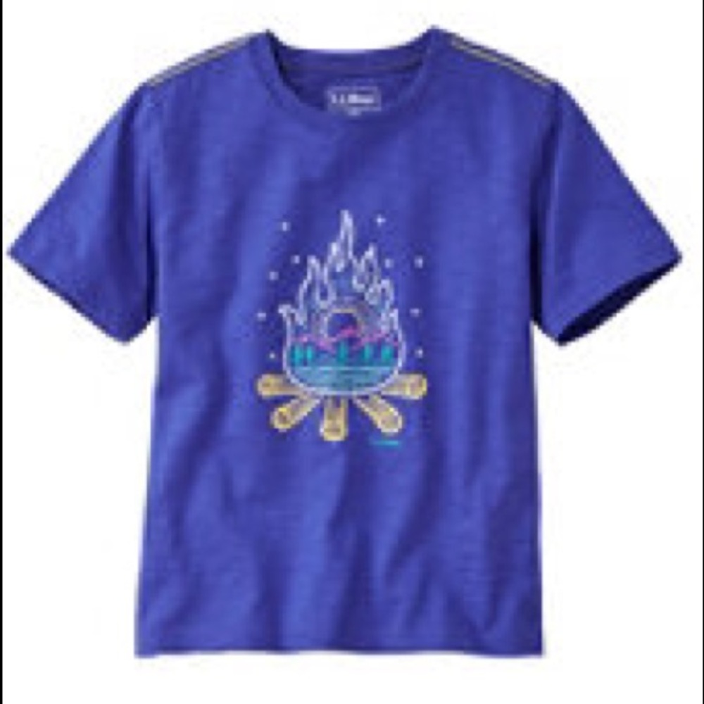 LL Bean Kid’s Glow in the Dark Shirt NWT Sz 18
